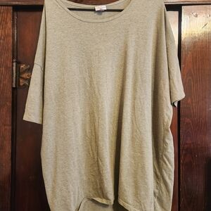 LuLaRoe Sage Green Short Sleeve Top